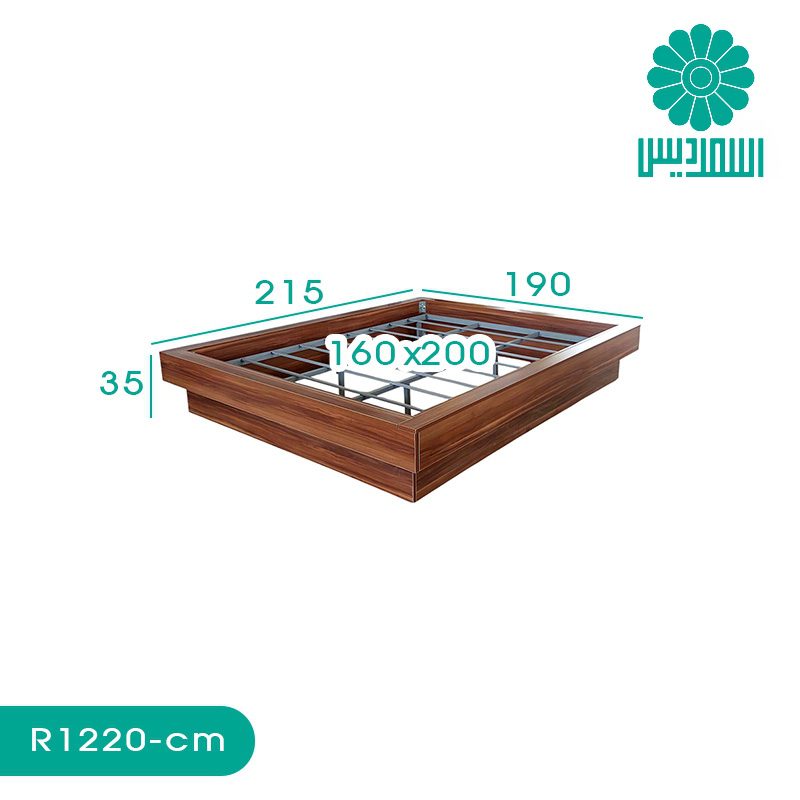 تخت خواب اسمردیس مدل R1220 تخت خواب اسمردیس مدل R1220