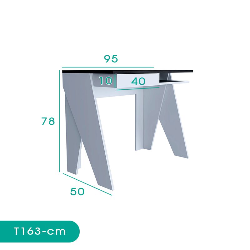 میز تحریر اسمردیس مدل T163 میز تحریر اسمردیس مدل T163
