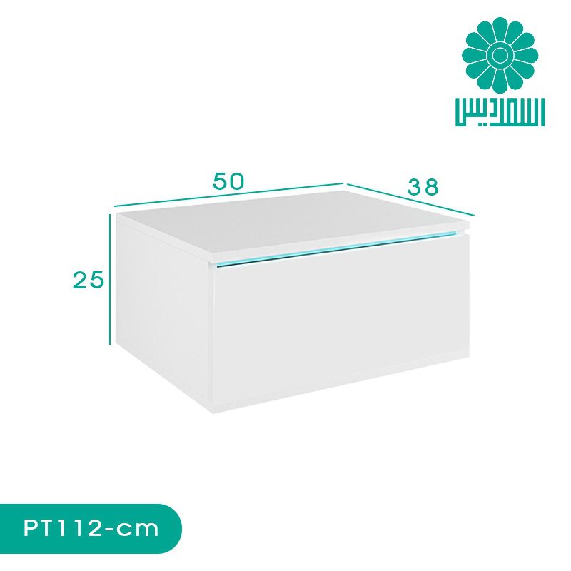 میز پاتختی اسمردیس مدل PT112 میز پاتختی اسمردیس مدل PT112