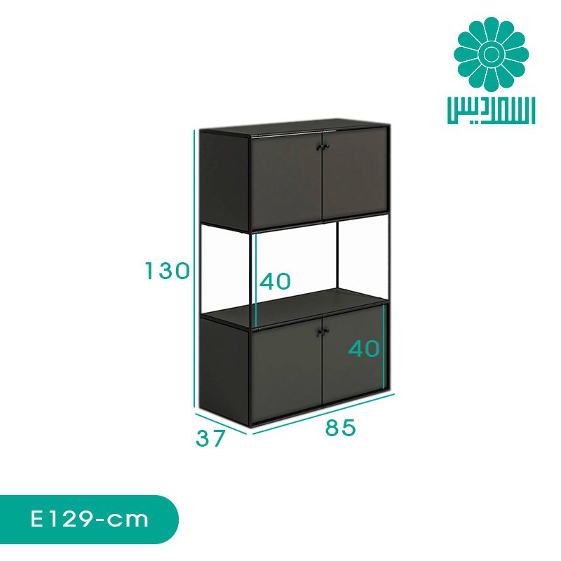 کمد اداری اسمردیس مدل E129 کمد اداری اسمردیس مدل E129